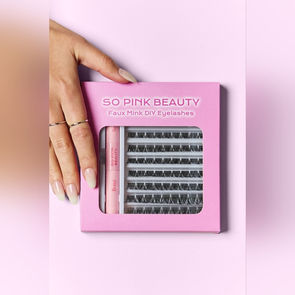 SO PINK BEAUTY Faux Mink Eyelashes Cluster Multipack - Picture 15 of 16